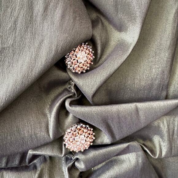 J R Nites Green Taffeta Black Satin Evening Dress 16W Mother of the Bride - Picture 15 of 15